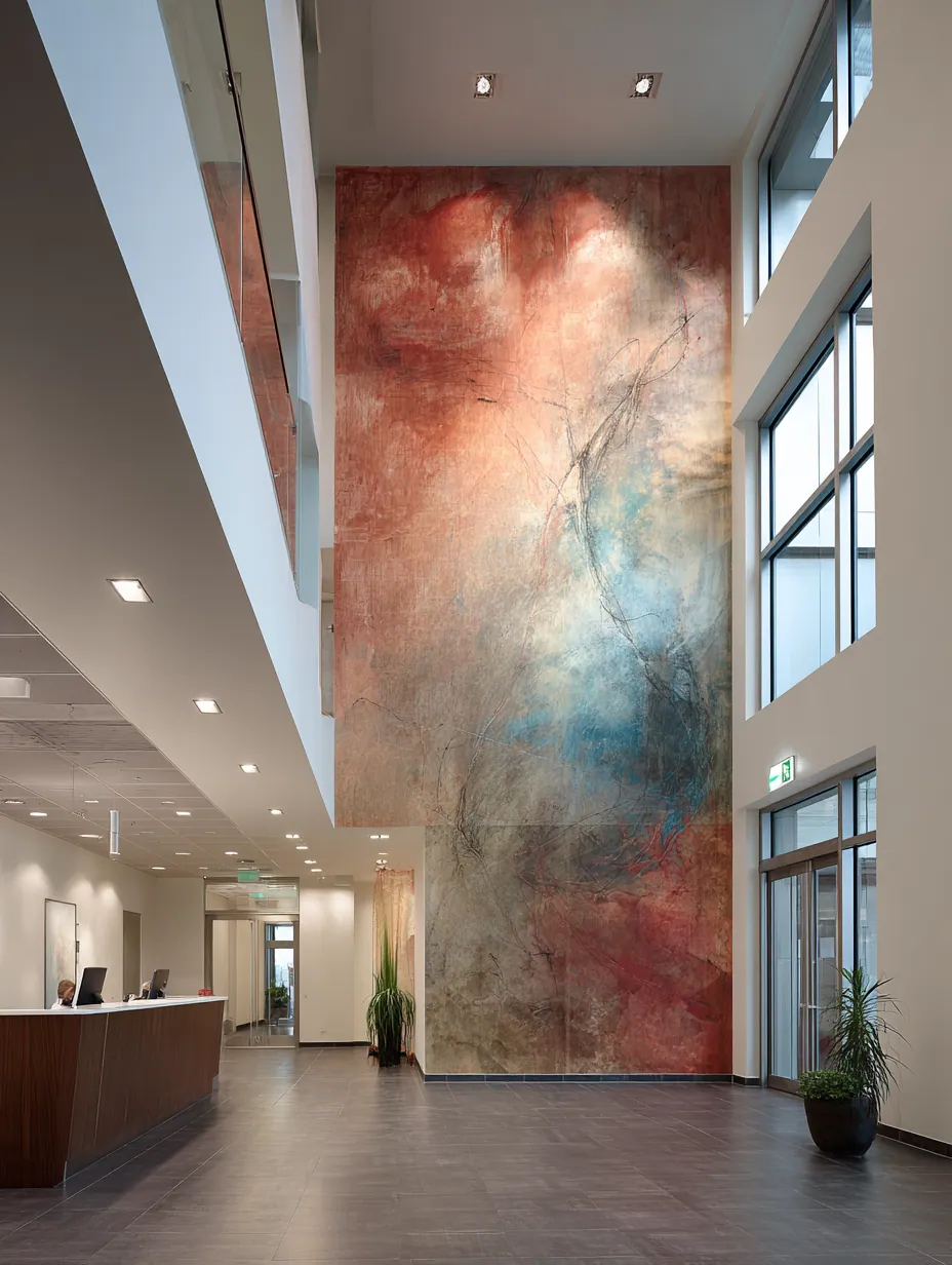 Wandvisual voor zorg